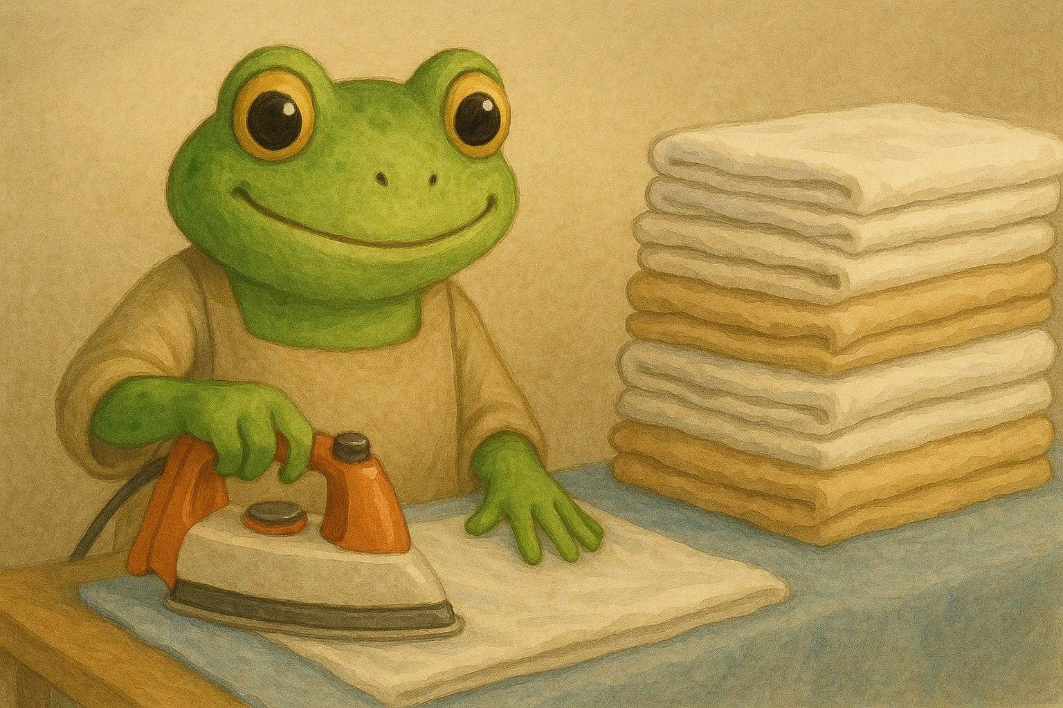 Co miluju na žehlení